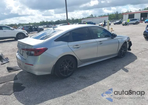 2025 Honda Civic Sport z USA, uszkodzony, nr VIN 2HGFE2F53SH557270